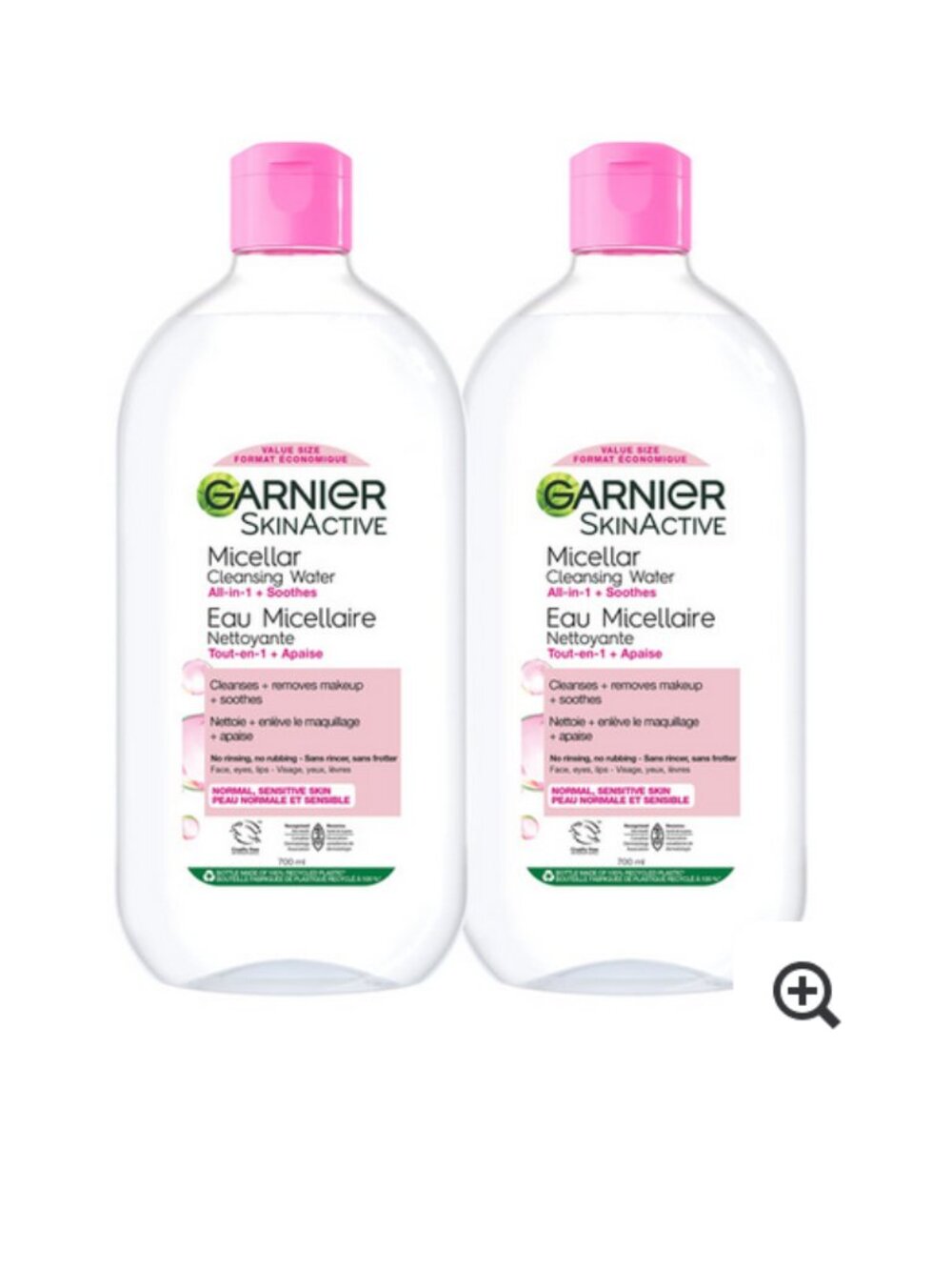 garnier micellar 2 Pack